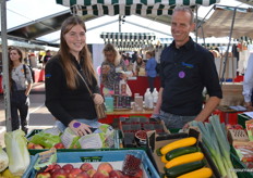 Namens Nautilus Organic waren deze leden van de partij: Hanneke Versteijnen en Bart Vroomans van TerraVie. 